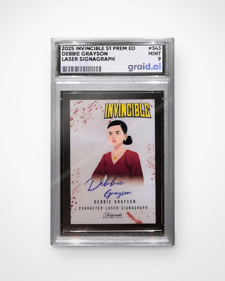 Debbie Grayson, Invincible, graded and slabbed by Graid Ai
