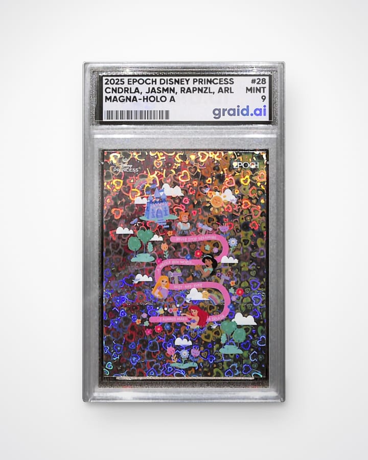 Disney Princess, graded and slabbed by Graid Ai
